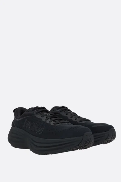 Shop Hoka One One Sneakers In Black+black