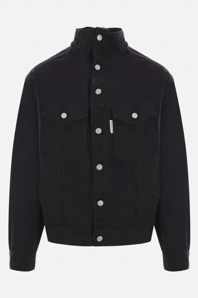 Shop Jordanluca Coats In Black