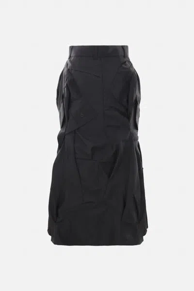 Shop Junya Watanabe Skirts In Black