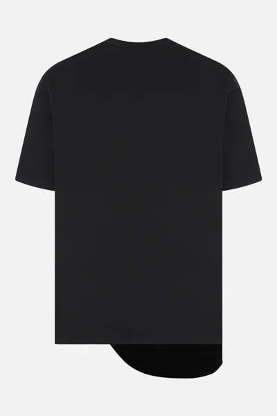 Shop Junya Watanabe T-shirts And Polos In Black