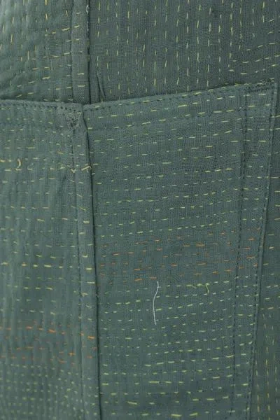 Shop Kartik Research Trousers In Green