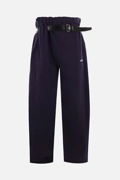 Shop Magliano Trousers In Blue