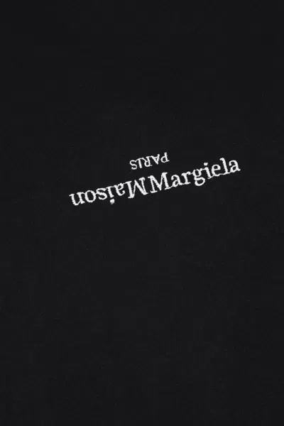 Shop Maison Margiela T-shirts And Polos In Black