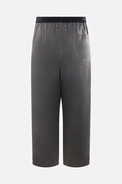 Shop Maison Margiela Trousers In Grey