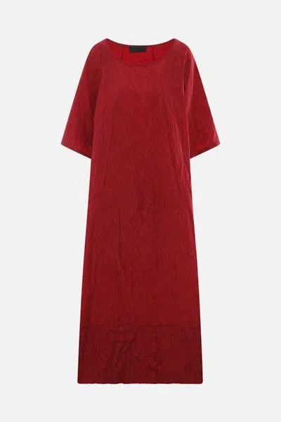 Shop Maria Calderara Dresses In Rubi Red