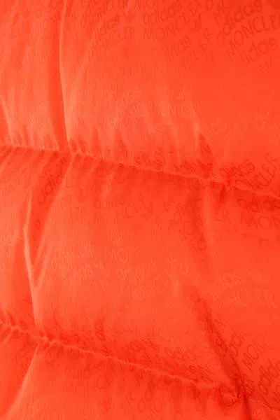 Shop Moncler Genius Coats In Bright Orange