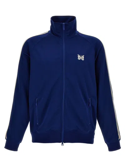 Shop Needles Logo Embroidery Track Top In Blue