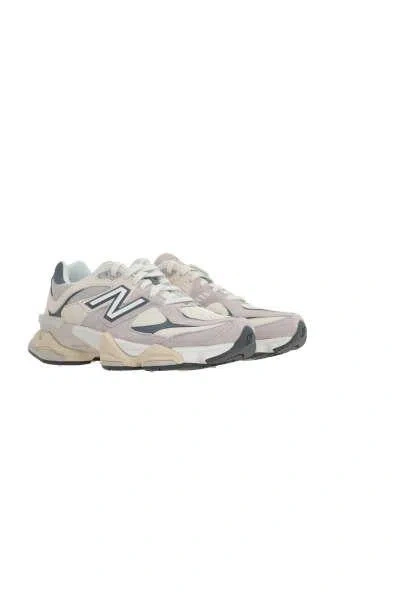 Shop New Balance Sneakers In Moonrock Light Grey+blue