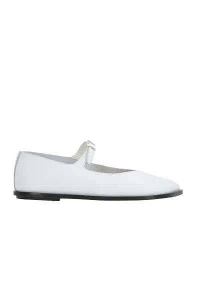Shop Nicolo' Pasqualetti Flat Shoes In White