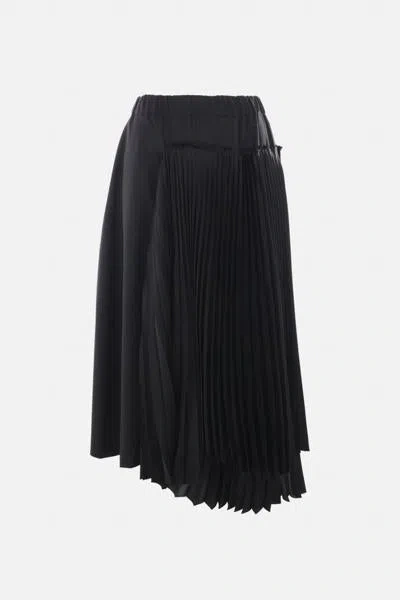 Shop Noir Kei Ninomiya Skirts In Black