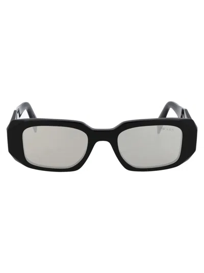 Shop Prada Sunglasses In 1ab2b0 Black