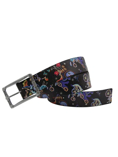 Shop Robert Graham Osborne Printed Belt In Multi