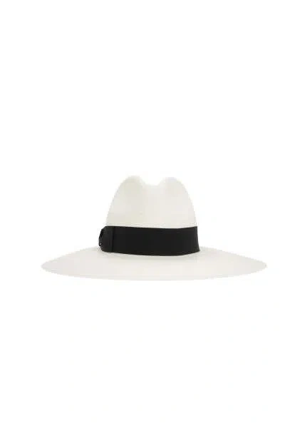 Shop Borsalino Hat In Combined Variant