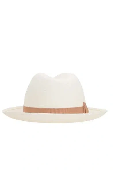Shop Borsalino Hat In Aureola+multi