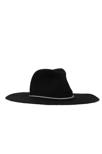 Shop Borsalino Hat In Black