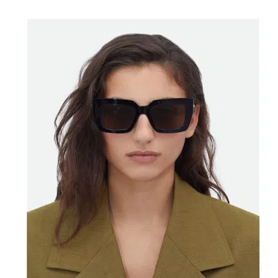 Shop Bottega Veneta Bv1212s Sunglasses In 001 Black