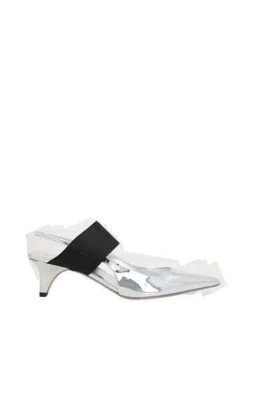 Shop Bruno Frisoni With Heel In Silver