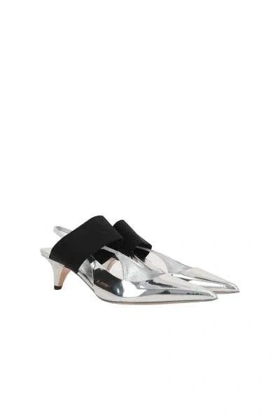 Shop Bruno Frisoni With Heel In Silver