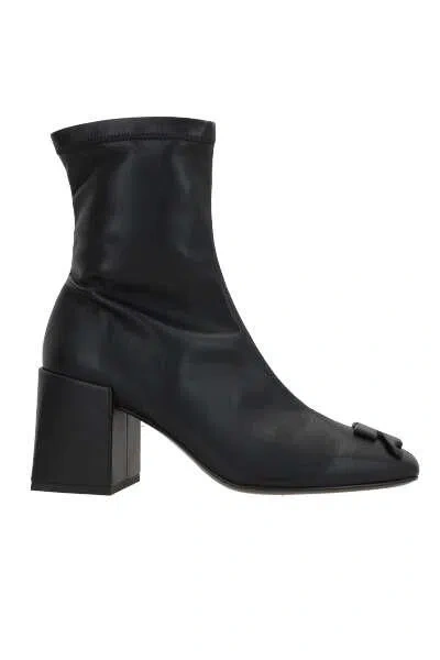 Shop Courrèges Courreges Boots In Black