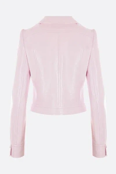 Shop Courrèges Courreges Coats In Pale Pink
