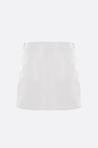 Shop Courrèges Courreges Skirts In Heritage White