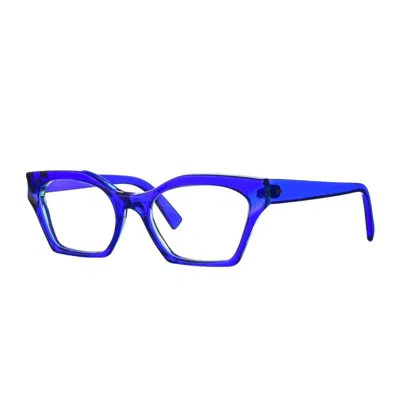 Shop Kirk&kirk Jane Eyeglasses In K4 Ocean/blue