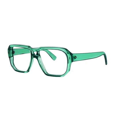 Shop Kirk&kirk Kirk & Kirk Guy Eyeglasses In Green