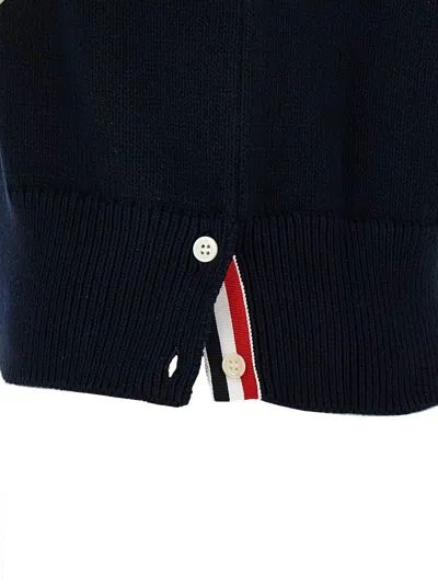 Shop Thom Browne 'hector' Polo Shirt In Blue