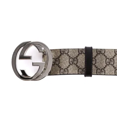 Shop Gucci Belt In Beige