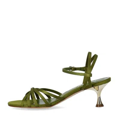 Shop Ncub Mamy Green Heeled Sandal