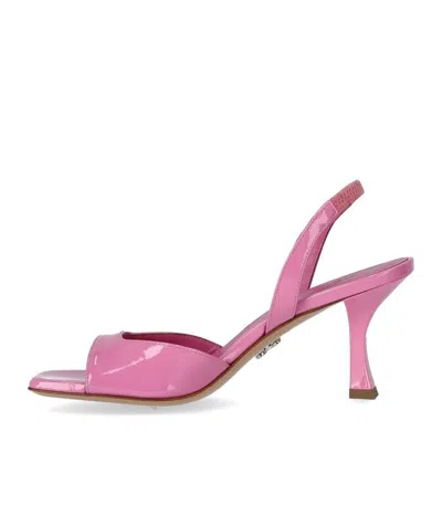 Shop Sergio Levantesi Irene Pink Heeled Sandal