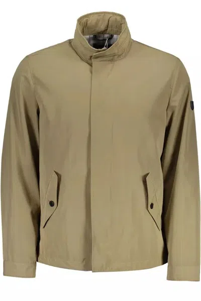Shop Gant Beige Polyester Jacket