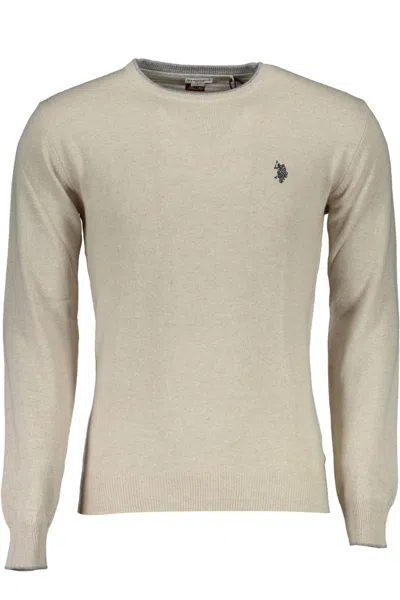Shop U.s. Polo Assn Beige Wool Sweater