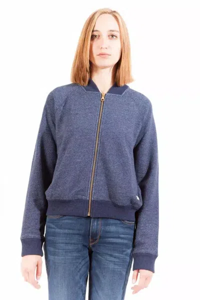 Shop Gant Blue Cotton Sweater