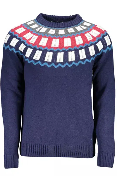 Shop Gant Blue Wool Sweater