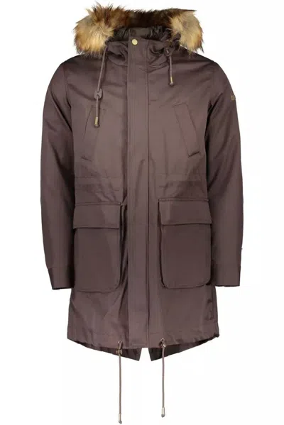 Shop Marciano By Guess Brown Cotton Jacket