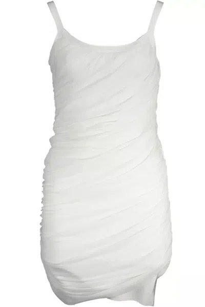 Shop Marciano By Guess White Elastane Dress