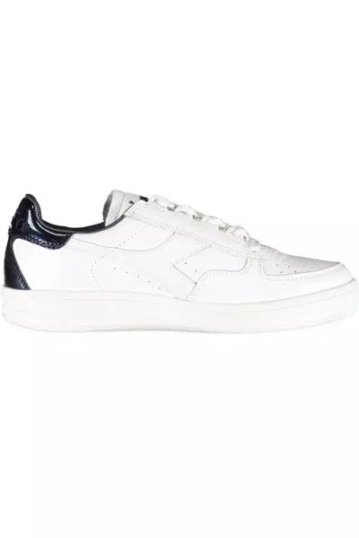 Shop Diadora White Fabric Sneaker