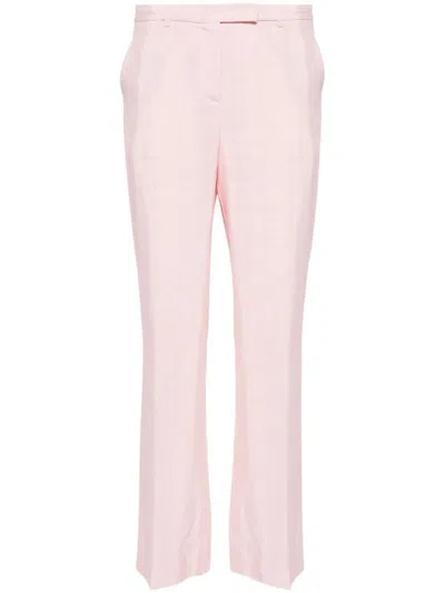 Shop Semicouture Pamela Trouser Clothing In Pink & Purple