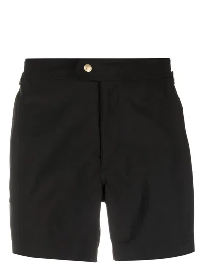 Shop Tom Ford Swimwear Shorts Clothing In Black