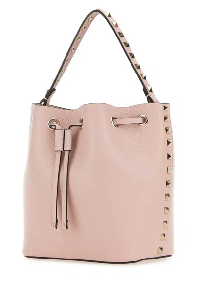 Shop Valentino Garavani Bucket Bags In Pink