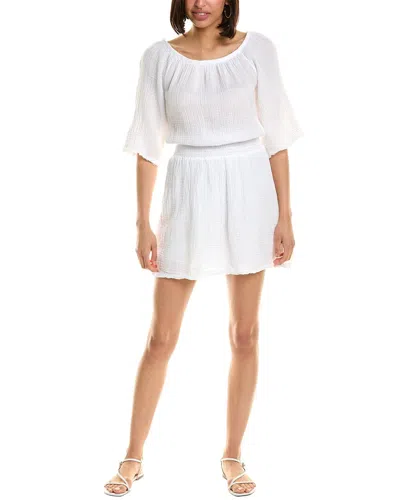 Shop Michael Stars Fernanda Mini Dress In White