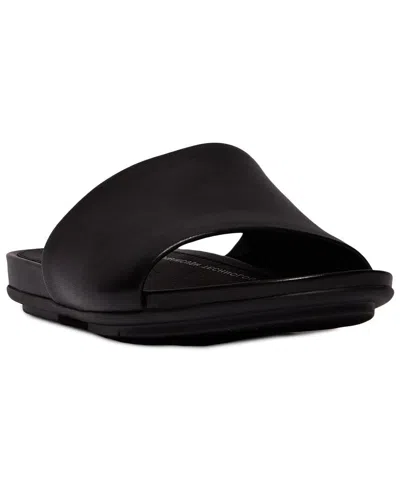 Shop Fitflop Gracie Leather Sandal In Black