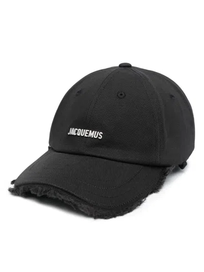 Shop Jacquemus La Casquette Artichaut Baseball Cap In Black