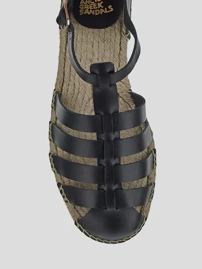 Shop Castaã±er Castaner Sandals In Negro