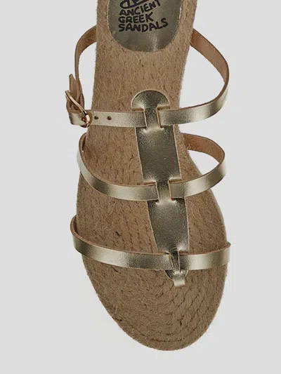 Shop Castaã±er Castaner Sandals In Grey
