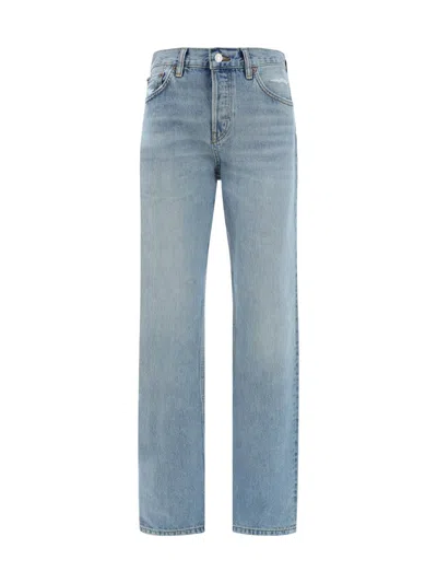 Shop Re/done Jeans In Ripped Tide