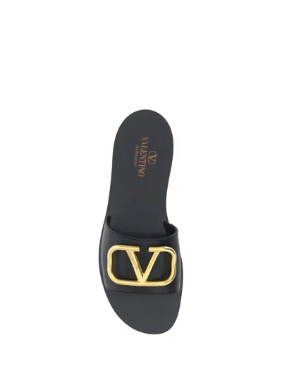 Shop Valentino Garavani Sandals In Nero