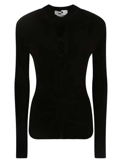 Msgm Pop Pullover In Black