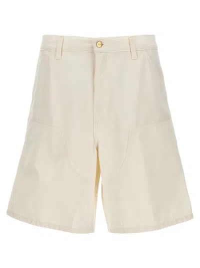 Shop Carhartt Double Knee Bermuda, Short In White